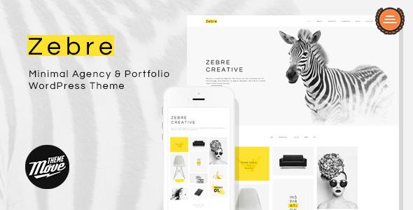 Zebre - Minimal, Agency & Porfolio WP Theme