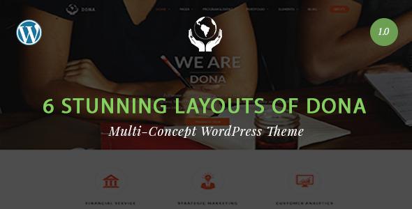 DONA - Multi Concept Noprofit WordPress Theme