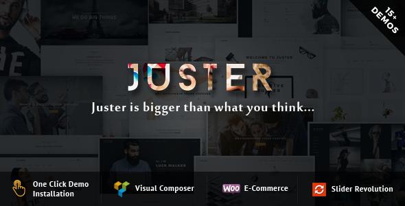 Juster Multi-Purpose WordPress Theme