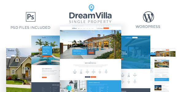 DreamVilla - Single Property WordPress Theme
