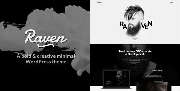 Raven - Minimal WordPress Theme