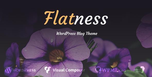 Flatness - Personal Wordpress Blog Theme