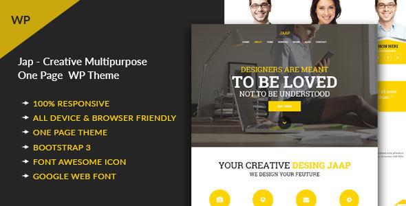 Jaap - Creative MultiPurpose WordPress Theme