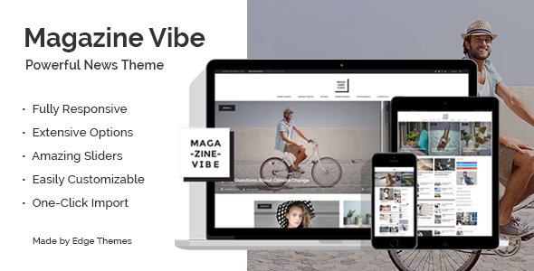 Magazine Vibe - A Powerful News & Magazine Theme