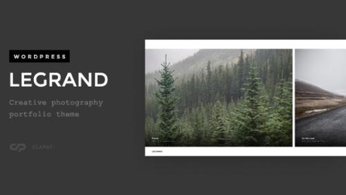 Legrand - Creative Photography Portfolio Theme