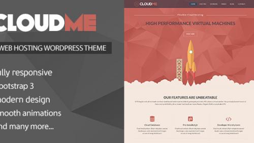 Cloudme Host - Wordpress Hosting Theme + WHMCS