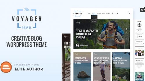 Voyager â€” Creative Blog Wordpress Theme