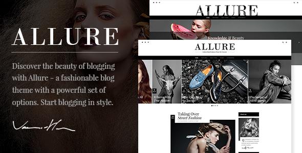 Allure - A Fashionable Blog Theme