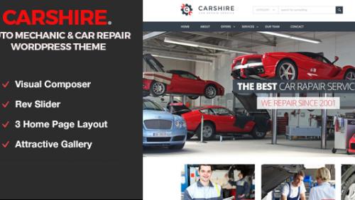 Car Shire || Auto Mechanic & Car Repair Theme
