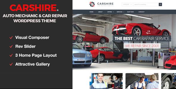 Car Shire || Auto Mechanic & Car Repair Theme