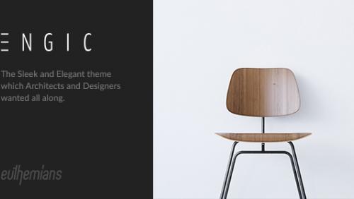 Engic - A Sleek Multiuse WP Theme for Architects