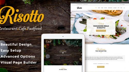 Risotto - WordPress Restaurant & Cafe Theme