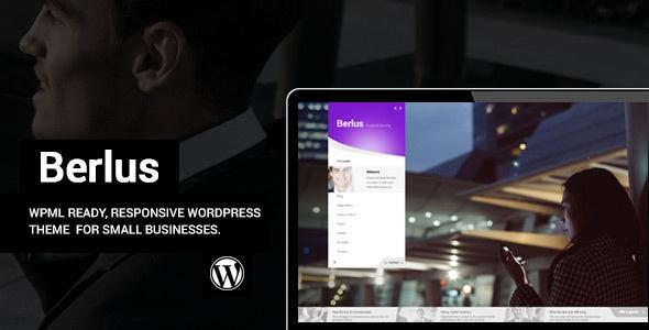 Berlus - Unique Business and Law Firm WordPress Theme