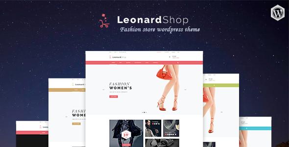 Leonard Shop - Responsive Mutil Page WordPress