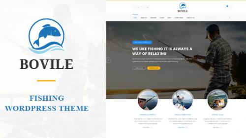 Bovile - Fishing WordPress Theme