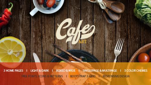 Cafe Art - Cafe & Restaurant WordPress Theme