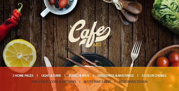 Cafe Art - Cafe & Restaurant WordPress Theme