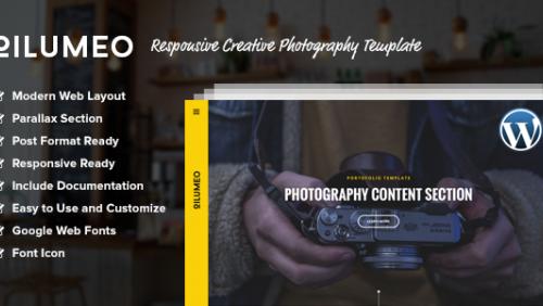 Oilumeo â€“ Responsive Creative Photography WordPress Theme