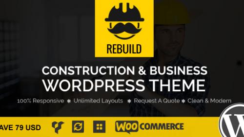 ReBuild - WP Construction & Building Business Theme