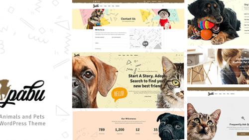 Pabu â€“ Animals and Pets WordPress Theme