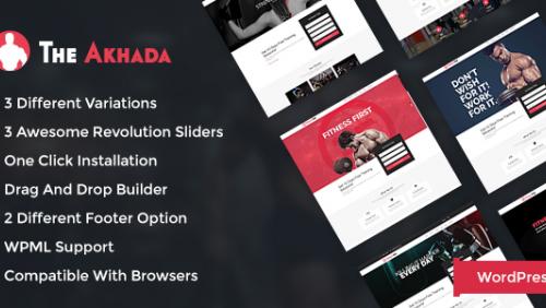 The Akhada WordPress Theme