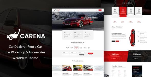 Carena - Car WordPress Theme
