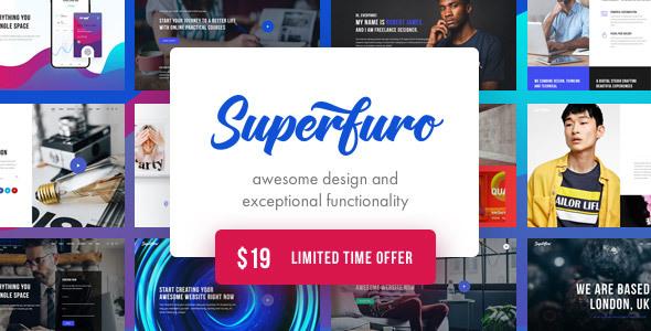 Superfuro - Responsive Multi-Purpose WordPress Theme