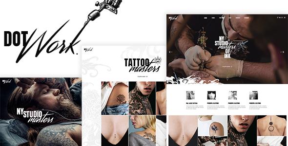 Dotwork - A Theme for Tattoo and Piercing Studios