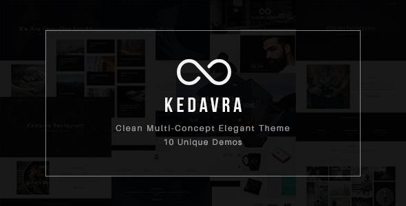 Kedavra - Clean Multi-Concept Elegant Theme