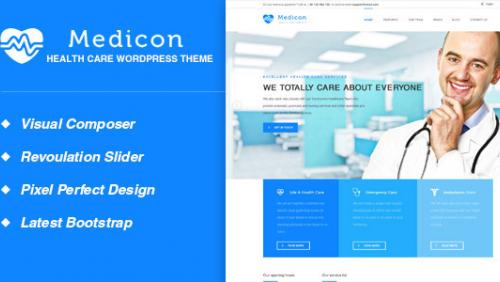 Medicon - Health and Medical WordPress Theme