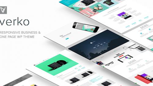 Verko | Responsive Business & One Page WP Theme