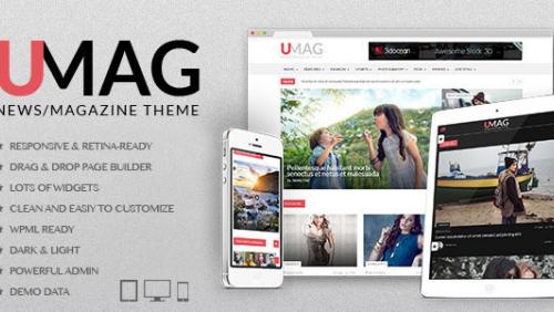UMag - Responsive WordPress News / Magazine Theme