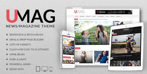 UMag - Responsive WordPress News / Magazine Theme