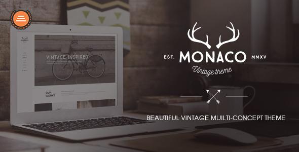 Monaco â€“ Vintage Multi-Concept Theme