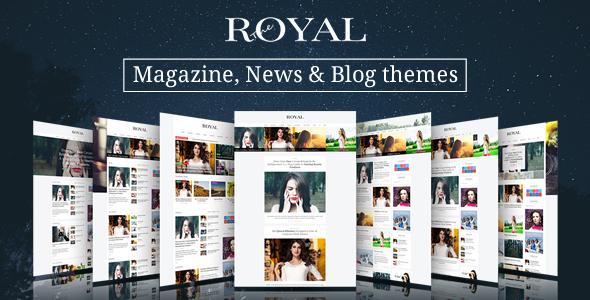 Royal - Responsive Wordpress News, Magazine, Blog