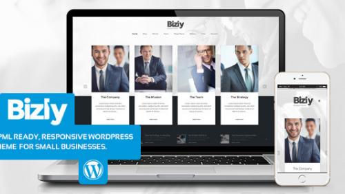 Bizly - Lawyer and business theme for small companies
