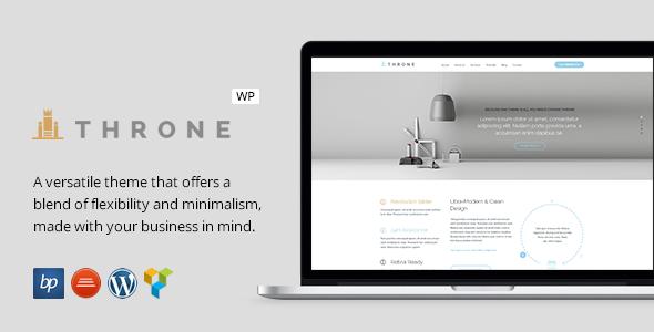 Throne - Responsive Business WordPress Theme
